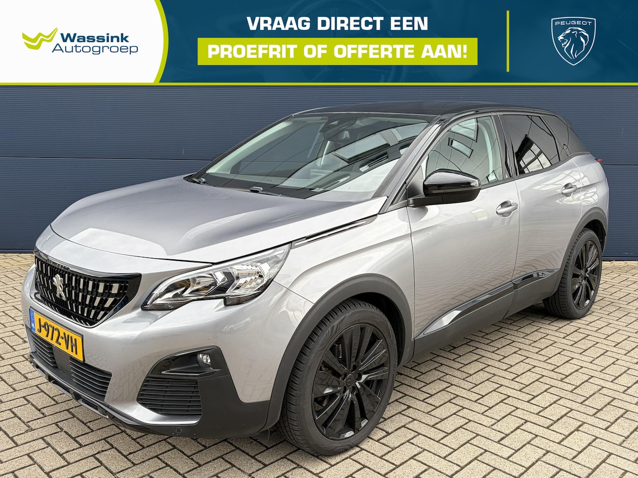 Peugeot 3008 - 1.2 PureTech Blue Lease Premium | Navigatie | Parkeercamera | Kofferbak elektrisch | Parke - AutoWereld.nl