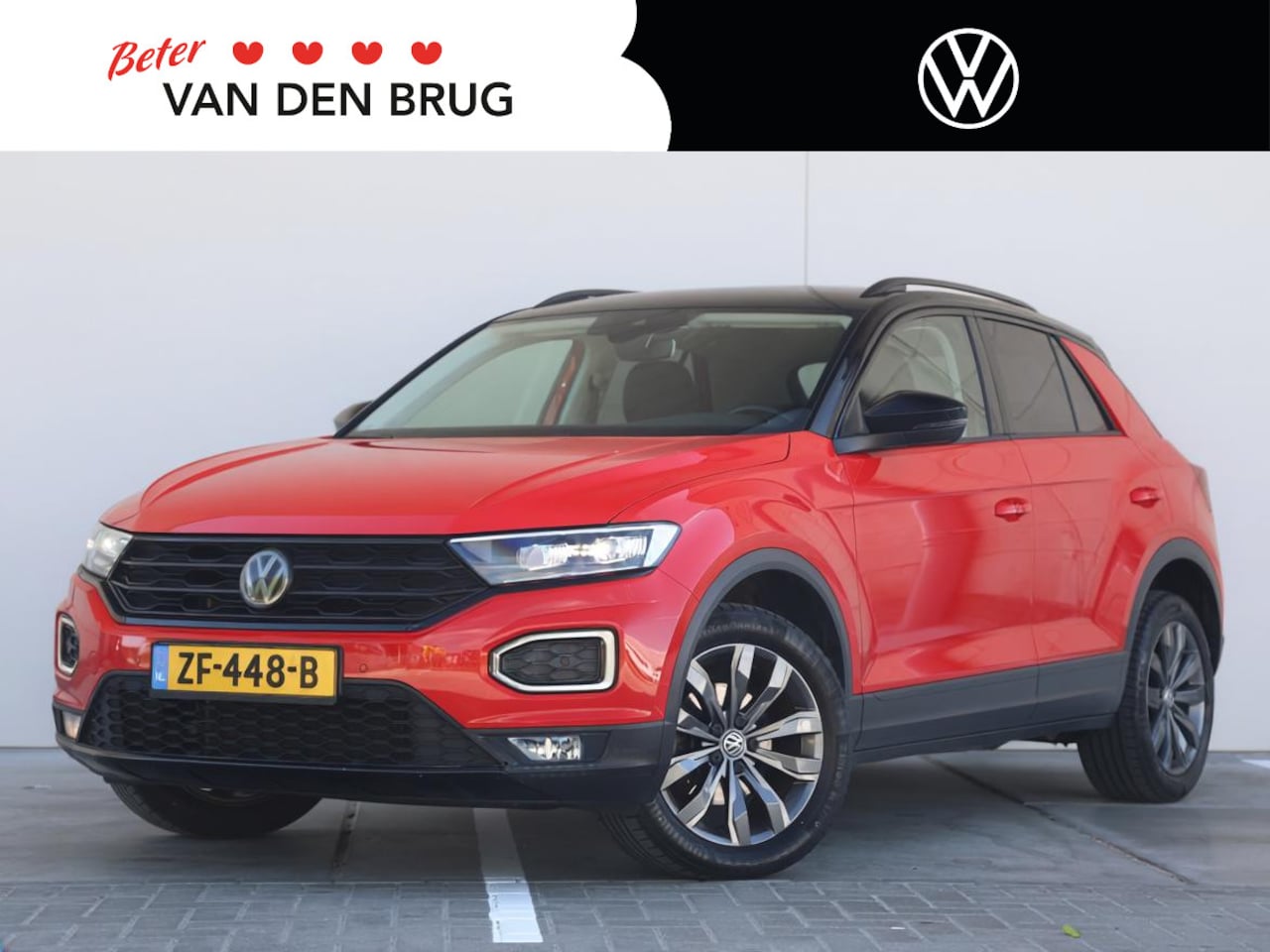 Volkswagen T-Roc - 1.0 TSI Style 115PK | Led | Trekhaak | Camera | Navigatie | Stoelverwarming | Spiegelpakke - AutoWereld.nl