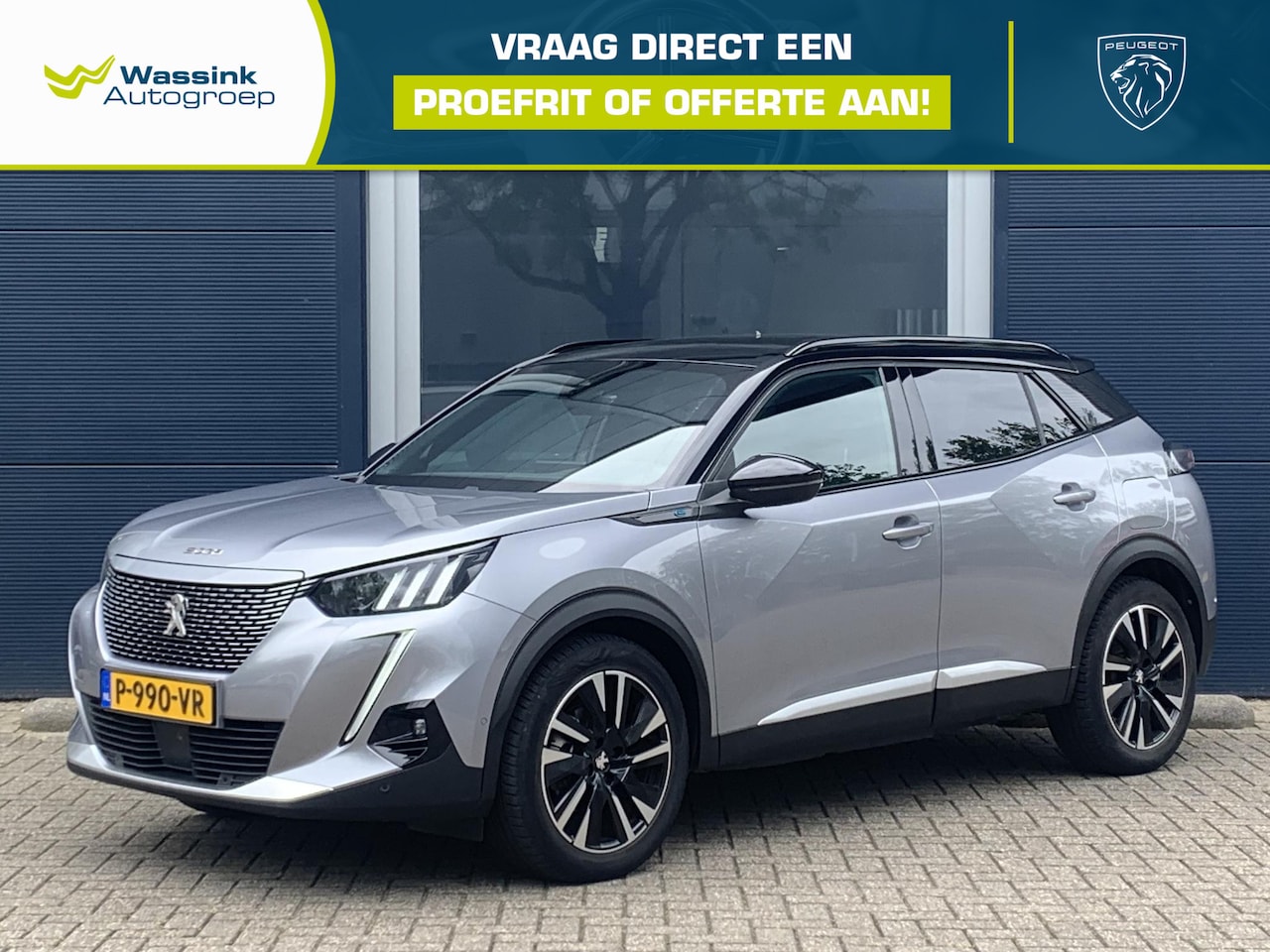 Peugeot e-2008 - EV GT Pack 50 kWh Navigatie | Full LED koplampen | Parkeercamera | Keyless Entry | SoH 98% - AutoWereld.nl