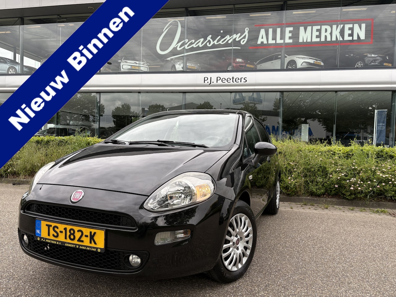 Fiat Punto Evo - 1.2 Street Airco - Bluetooth - Licht metalen velgen 15 inch - Stuur multifunctioneel - Stu - AutoWereld.nl
