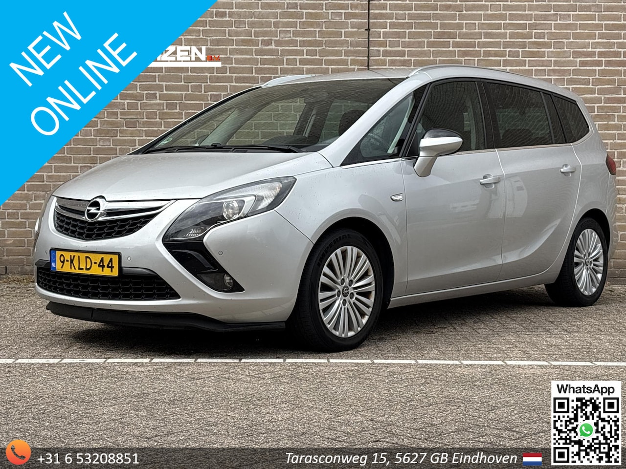 Opel Zafira Tourer - 1.4 Design Edition 7p. | Climate | Cruise | Navi | PDC | Trekhaak | - AutoWereld.nl