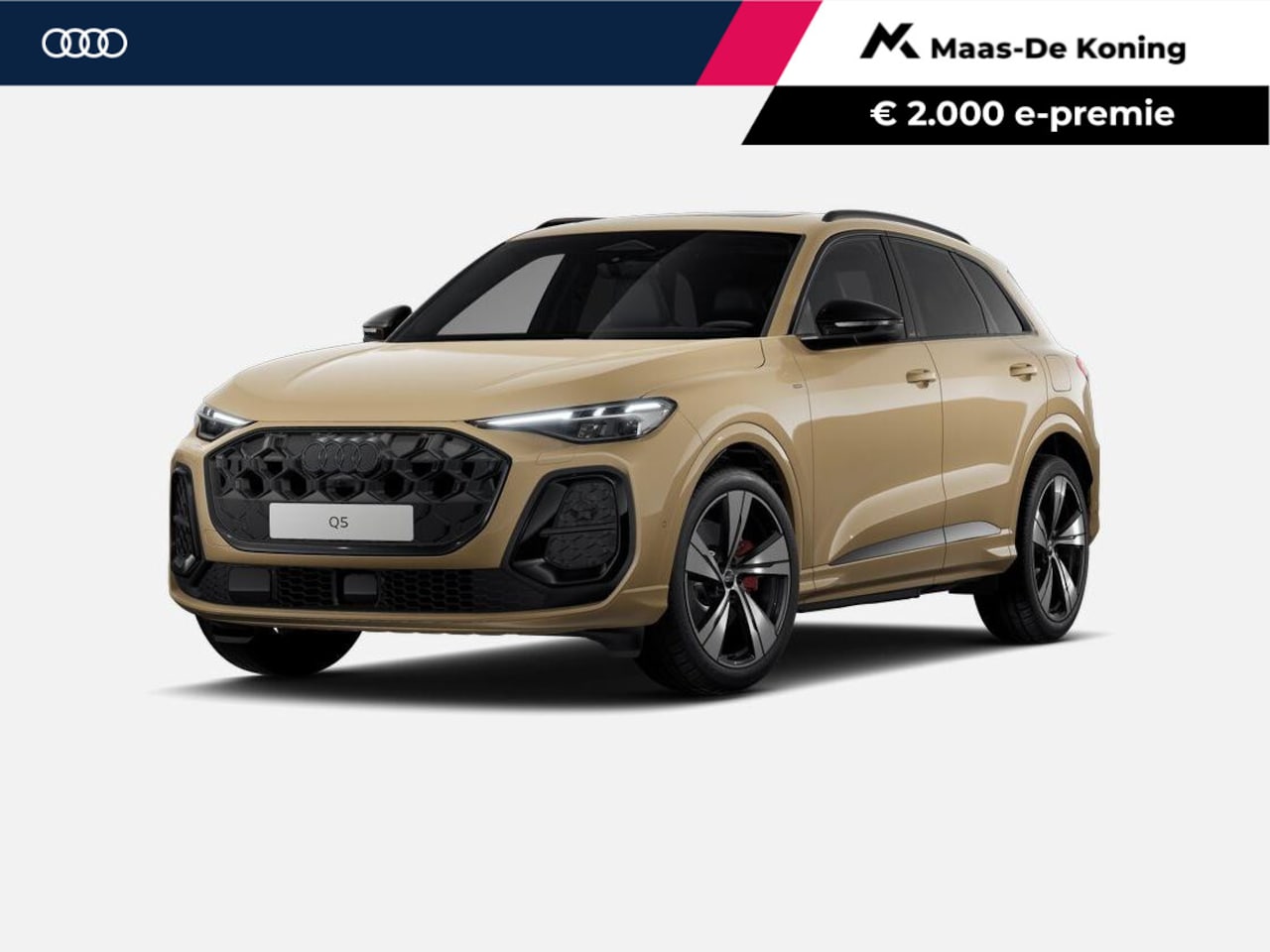 Audi Q5 - 2.0 TFSI e-hybrid quattro S edition 299 PK · Head-up display · Adaptieve luchtvering · Gla - AutoWereld.nl