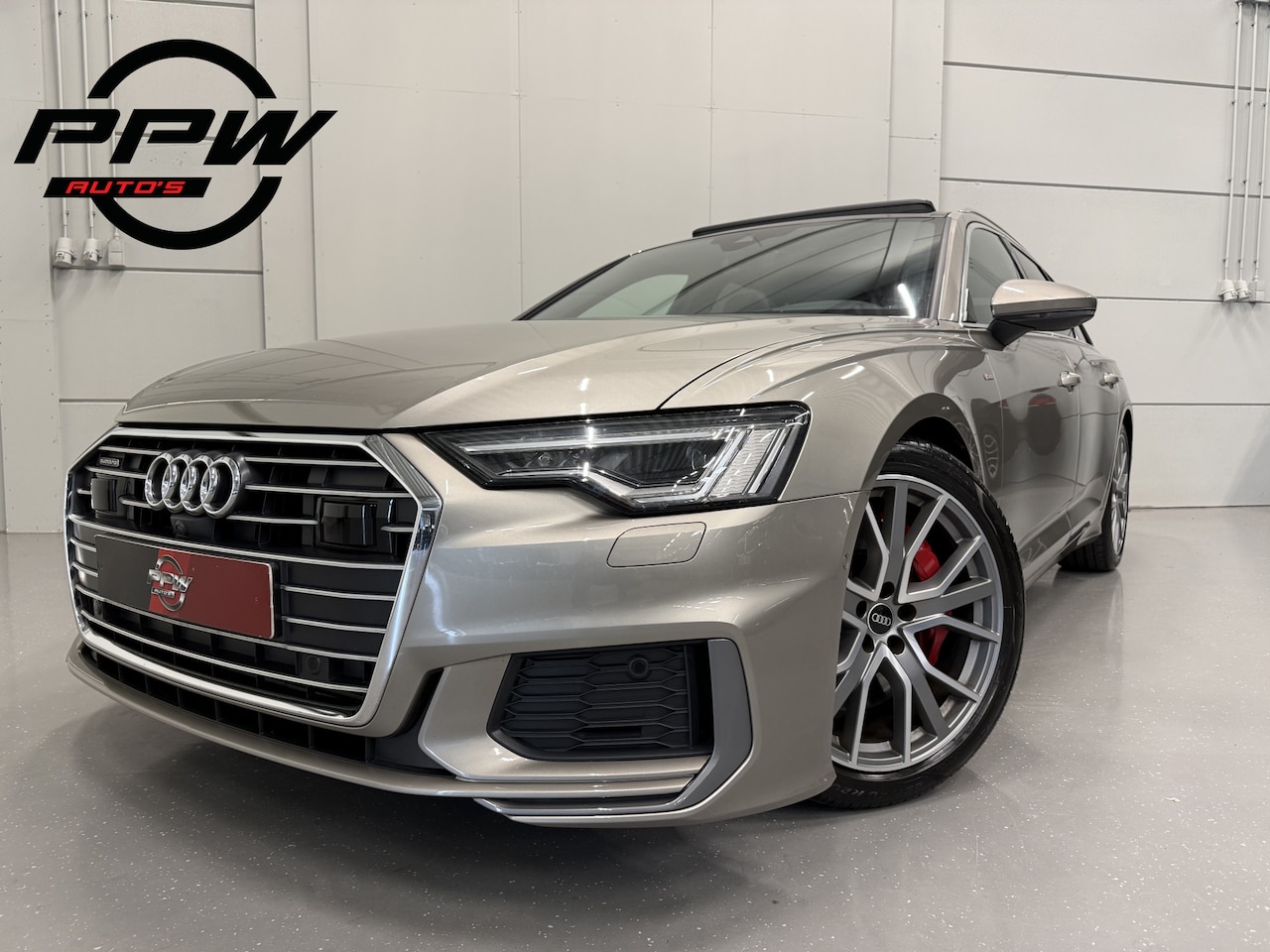Audi A6 Avant - 55 TFSI e quattro Competition PANO/HEAD-UP/MEMORY/360CAMERA/CARPLAY/SFEER/KEYLESS/ACC/MATR - AutoWereld.nl