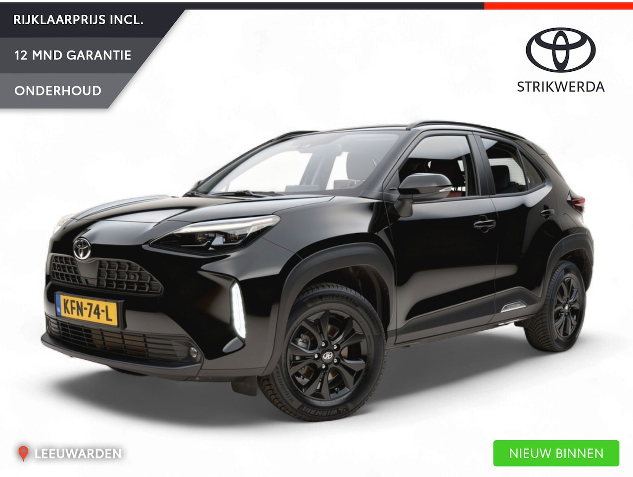 Toyota Yaris Cross - 1.5 Hybrid First Edition Trekhaak Stoel en stuurverwarming elektrische achterklep - AutoWereld.nl