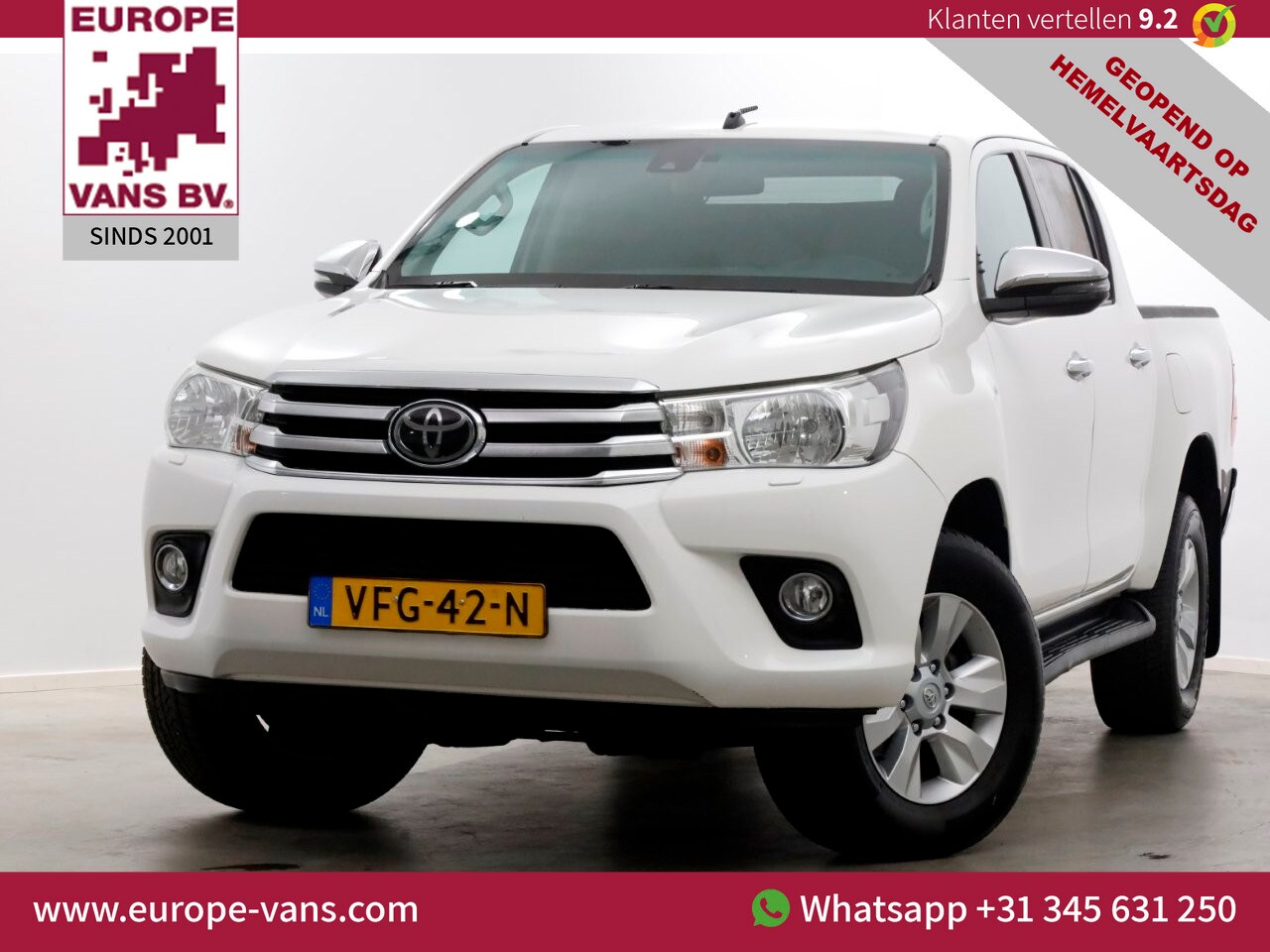 Toyota HiLux - 2.4 D-4D-F 150pk E6 4WD 4x4 Double Cab Automaat 03-2020 - AutoWereld.nl
