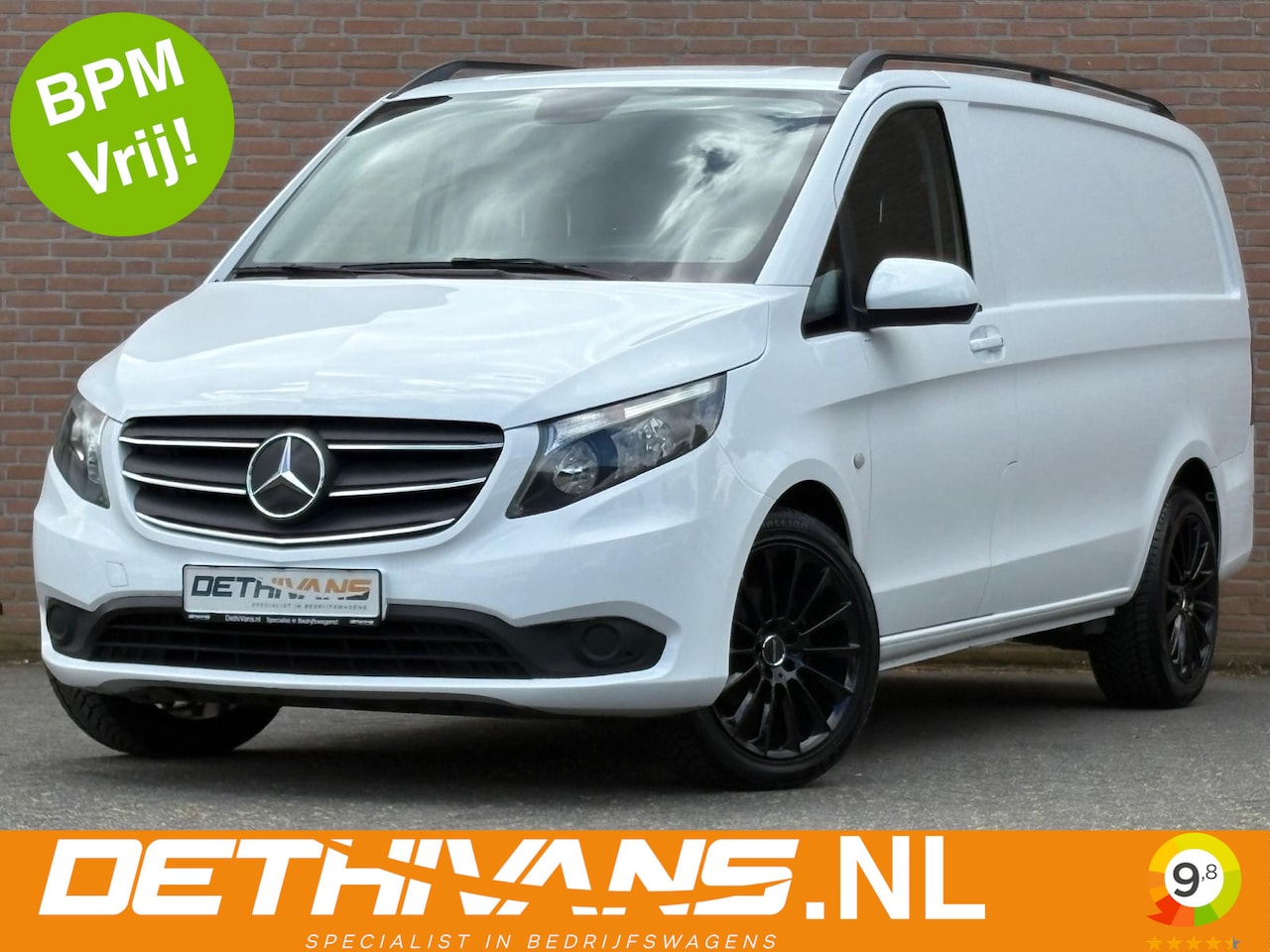 Mercedes-Benz Vito - 116CDI 164PK Lang 9G-Tronic / Carplay / Distronic / 2.500KG Trekhaak / Euro6 - AutoWereld.nl