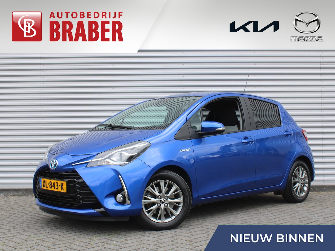 Toyota Yaris - 1.5 Hybrid Dynamic | Trekhaak | Navi | Camera | Cruise | Automaat | 15" LM | Keyless | Zee - AutoWereld.nl