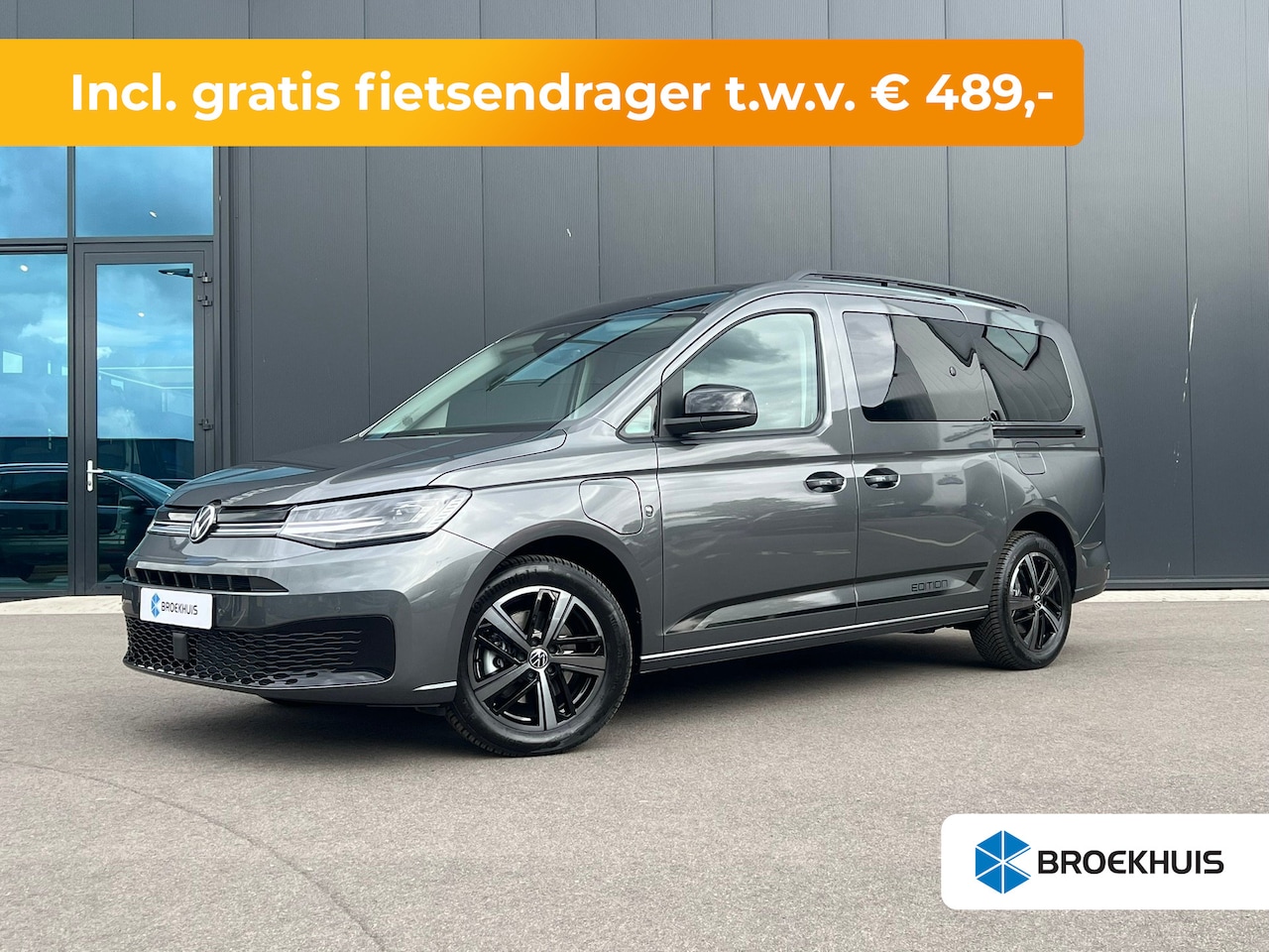 Volkswagen Caddy Maxi - Kombi Limited Edition 1.5 e-Hybrid | 7 Persoons | 4-Seizoenen Banden | Navigatie | App Con - AutoWereld.nl