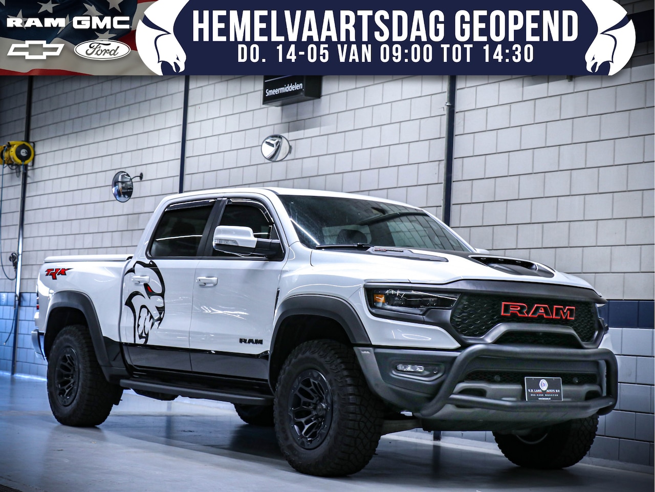 Dodge Ram 1500 - TRX | 6.2L V8 Supercharged | 4x4 Crew Cab | Carbon | Panorama - AutoWereld.nl
