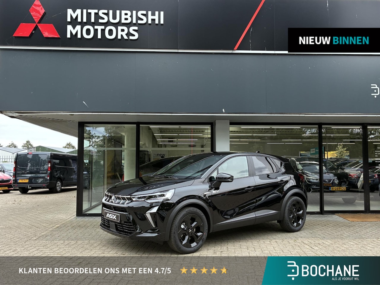 Mitsubishi ASX - 1.8 HEV AT Black Edition NIEUW UIT VOORRAAD LEVERBAAR | Climate Control | Achteruitrijcame - AutoWereld.nl