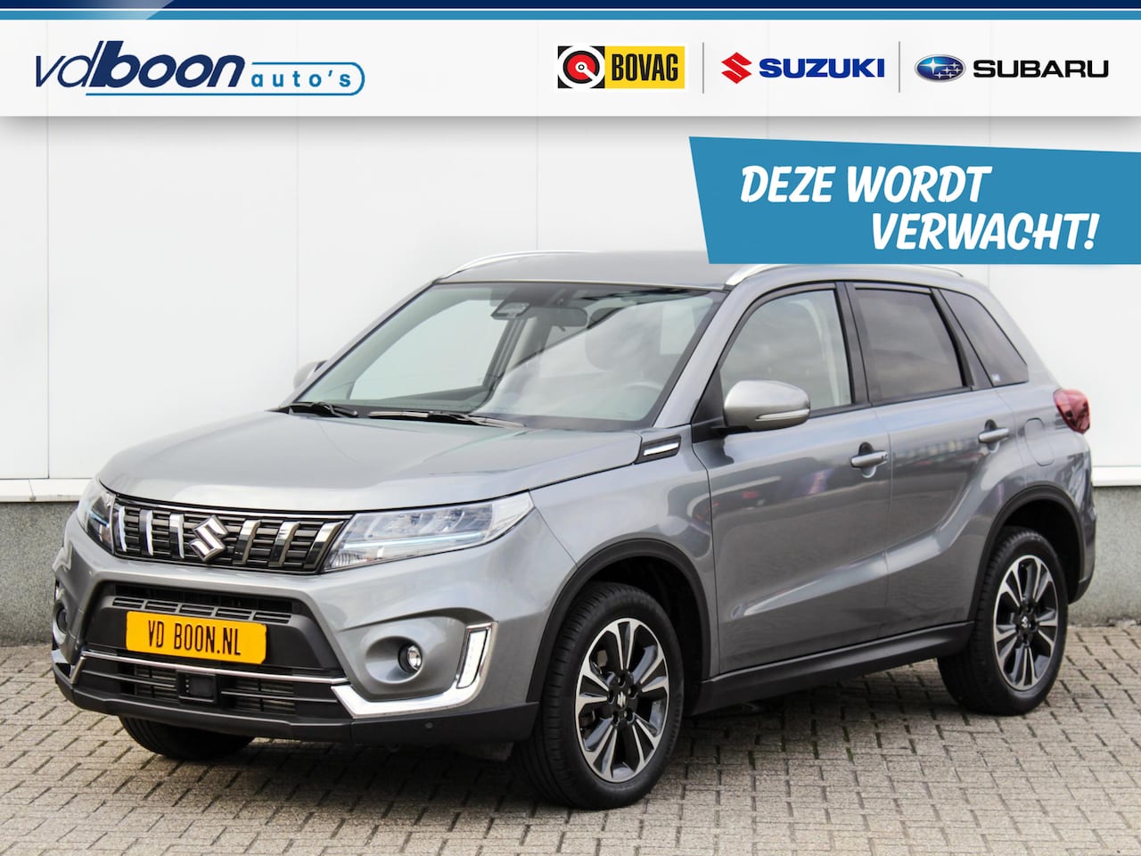 Suzuki Vitara - 1.4 Boosterjet Style Hybrid | Leder | Adap. Cruise | Park sens | Lm-Velgen - AutoWereld.nl