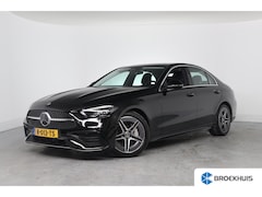 Mercedes-Benz C-klasse - 180 AMG | LED | Leder/Alcantara | Sfeerverlichting | Stoelverwarming | Burmester | Clima |