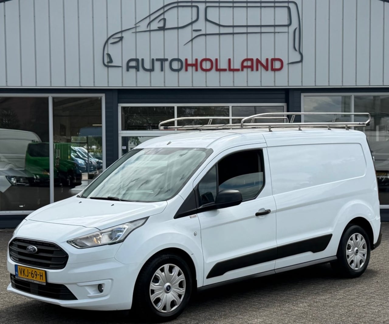 Ford Transit Connect - 1.5 TDCI 74KW 100PK L2 MAXI EURO 6 AUTOMAAT AIRCO/ BIJRJDERSBANK/ RVS IMPERIAAL - AutoWereld.nl
