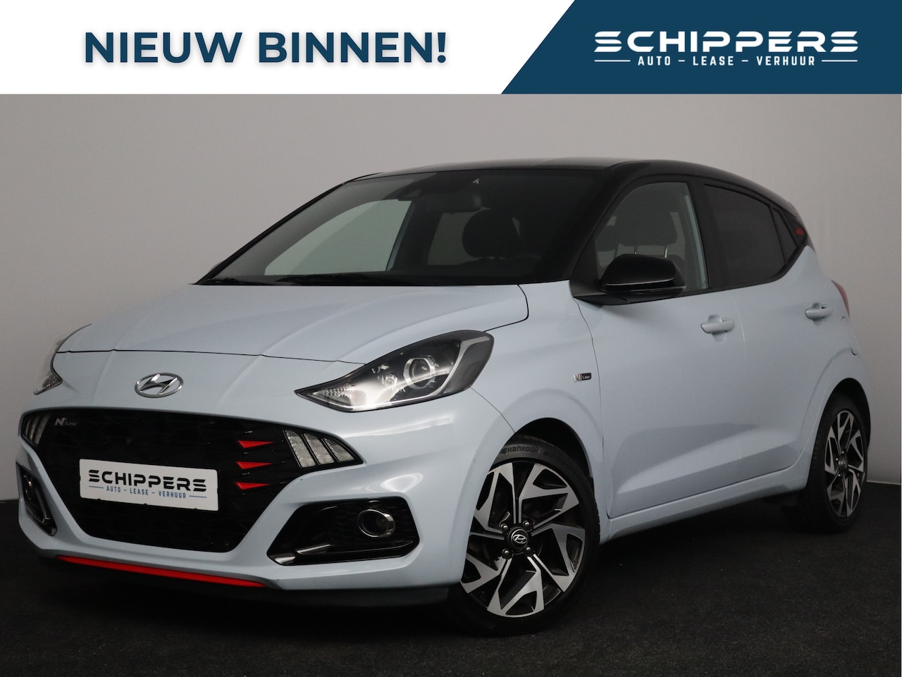 Hyundai i10 - 1.0 T-GDI N Line 5-zits 1.0 T-GDI N Line 5-zits 100pk - AutoWereld.nl