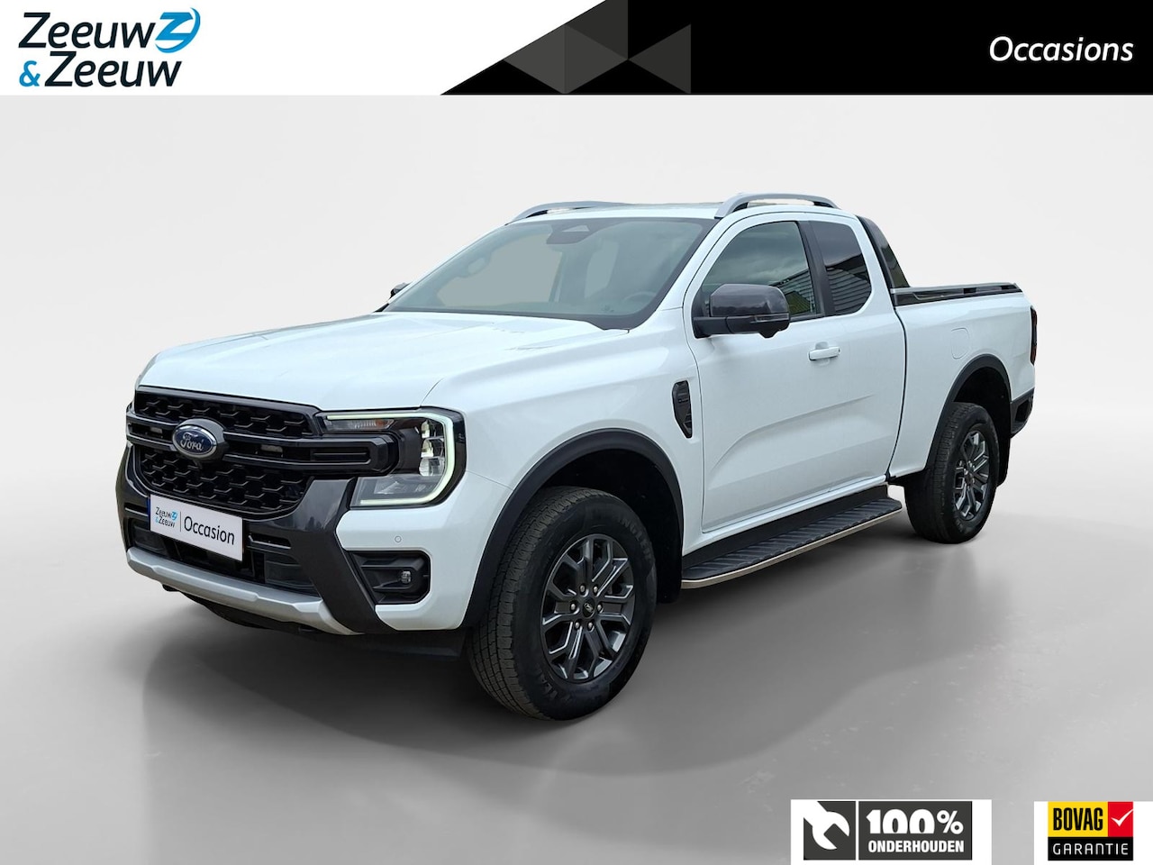 Ford Ranger - 2.0 Super Cab EcoBlue Wildtrak | Dealer onderhouden | Trekhaak | Rollertop | Driver assist - AutoWereld.nl