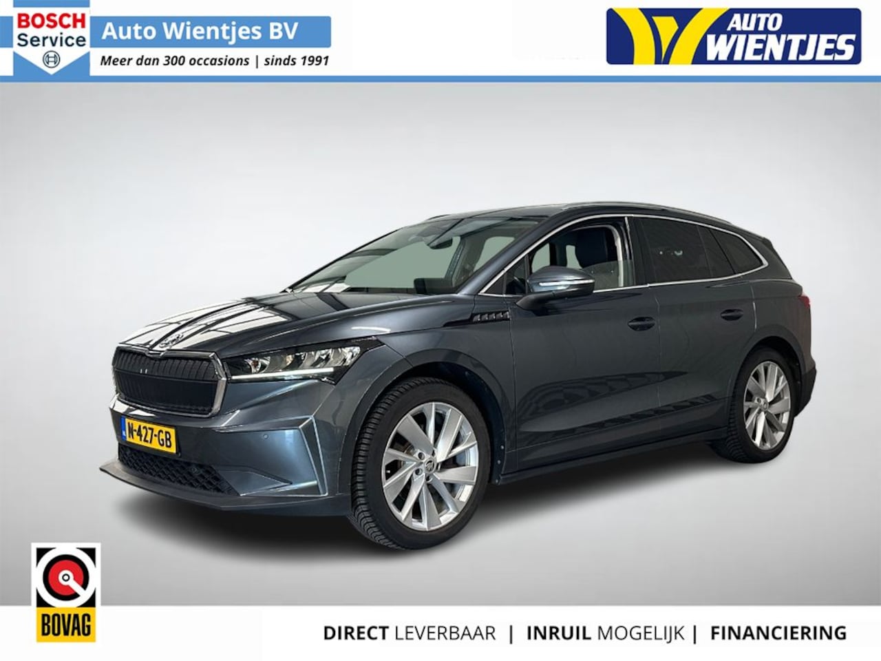 Skoda Enyaq iV - 60 Business | SOH 89% | Navi | Camera | Trekhaak - AutoWereld.nl