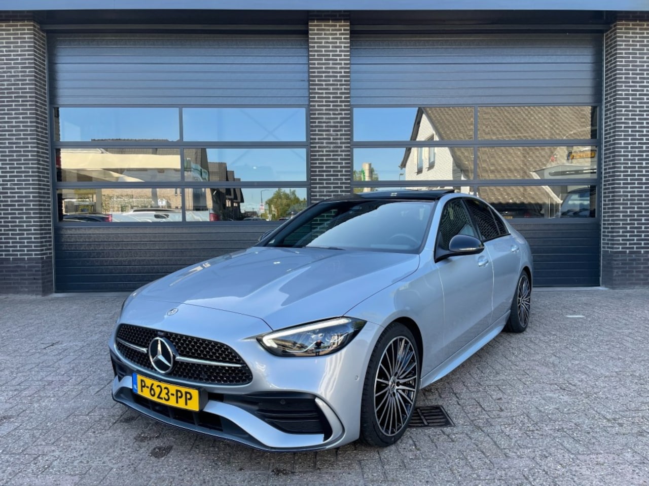 Mercedes-Benz C-klasse - AMG Night Pakket , Leer, Panoramadak , Led - AutoWereld.nl
