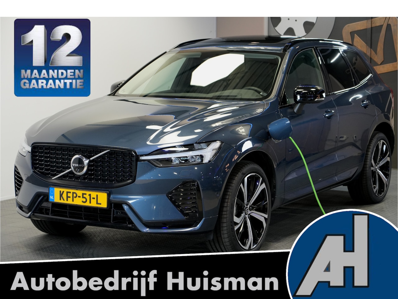 Volvo XC60 - 2.0 T6 AWD 293kW/399pk Aut8 Plug-in hybrid Ultra Dark PANORAMADAK + HARMAN/KARDON + EL.TRE - AutoWereld.nl