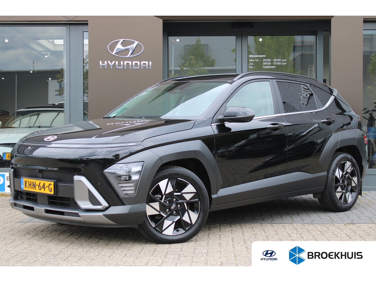 Hyundai Kona - 1.6 GDI HEV Premium | Rondomzicht camera | Stoel ventilatie voor - AutoWereld.nl