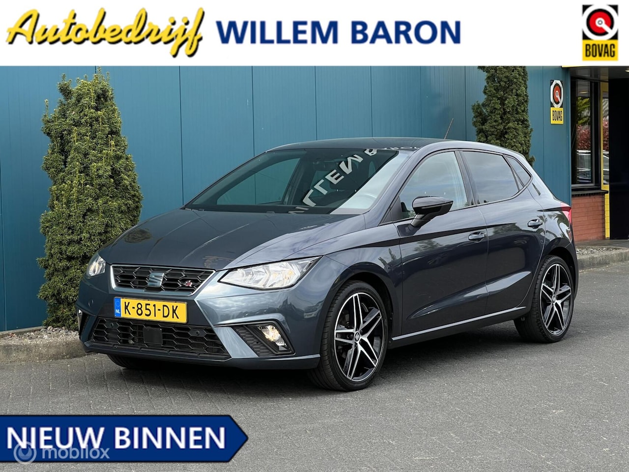 SEAT Ibiza - 1.0 TSI FR Business Intense CARPLAY/ANDROID | CRUISE | NAV | CAM | PDC | 18'LMV - AutoWereld.nl