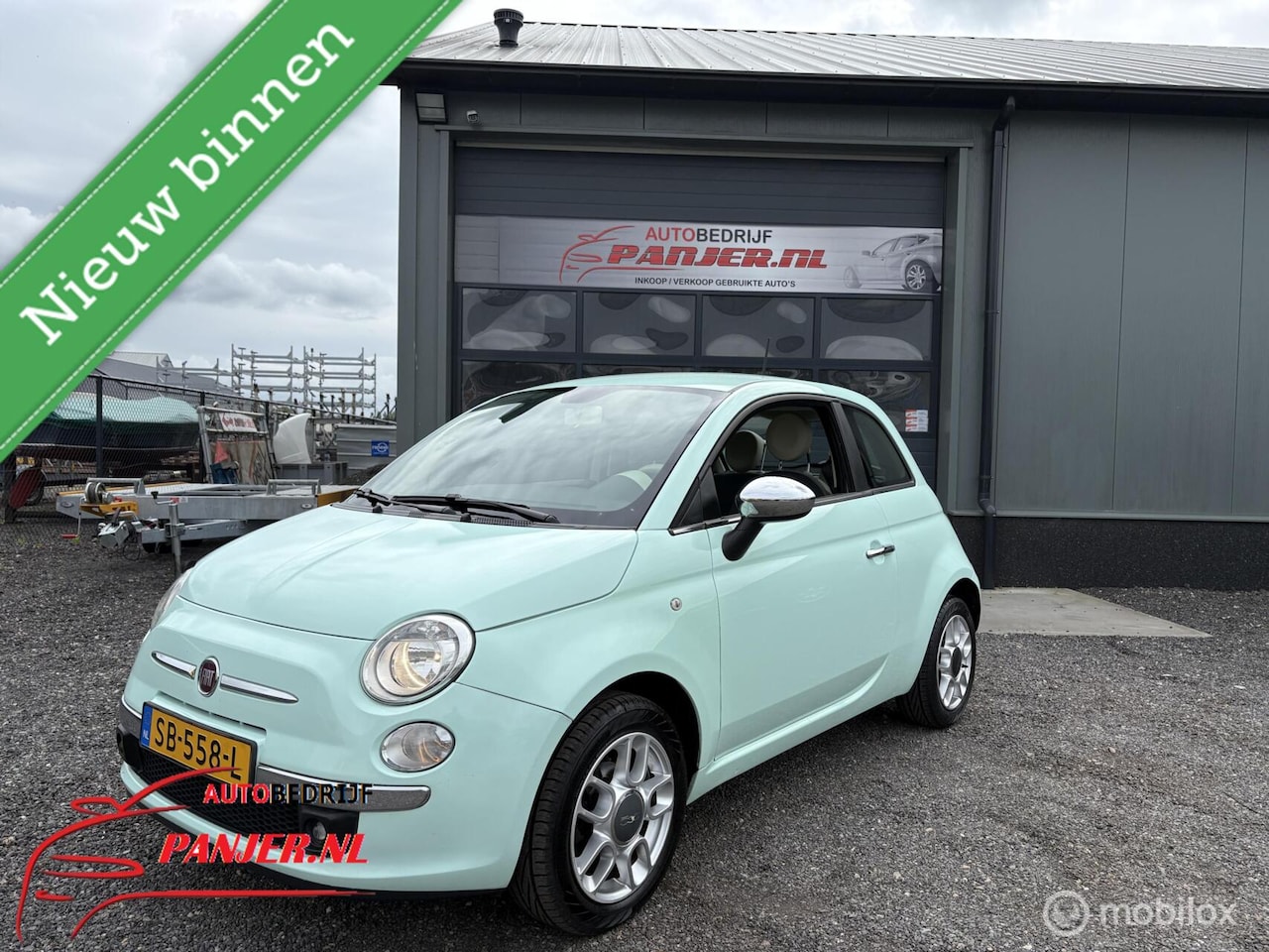 Fiat 500 - 1.2 Lounge "AIRCO+EL. PAKKET+LMV" - AutoWereld.nl