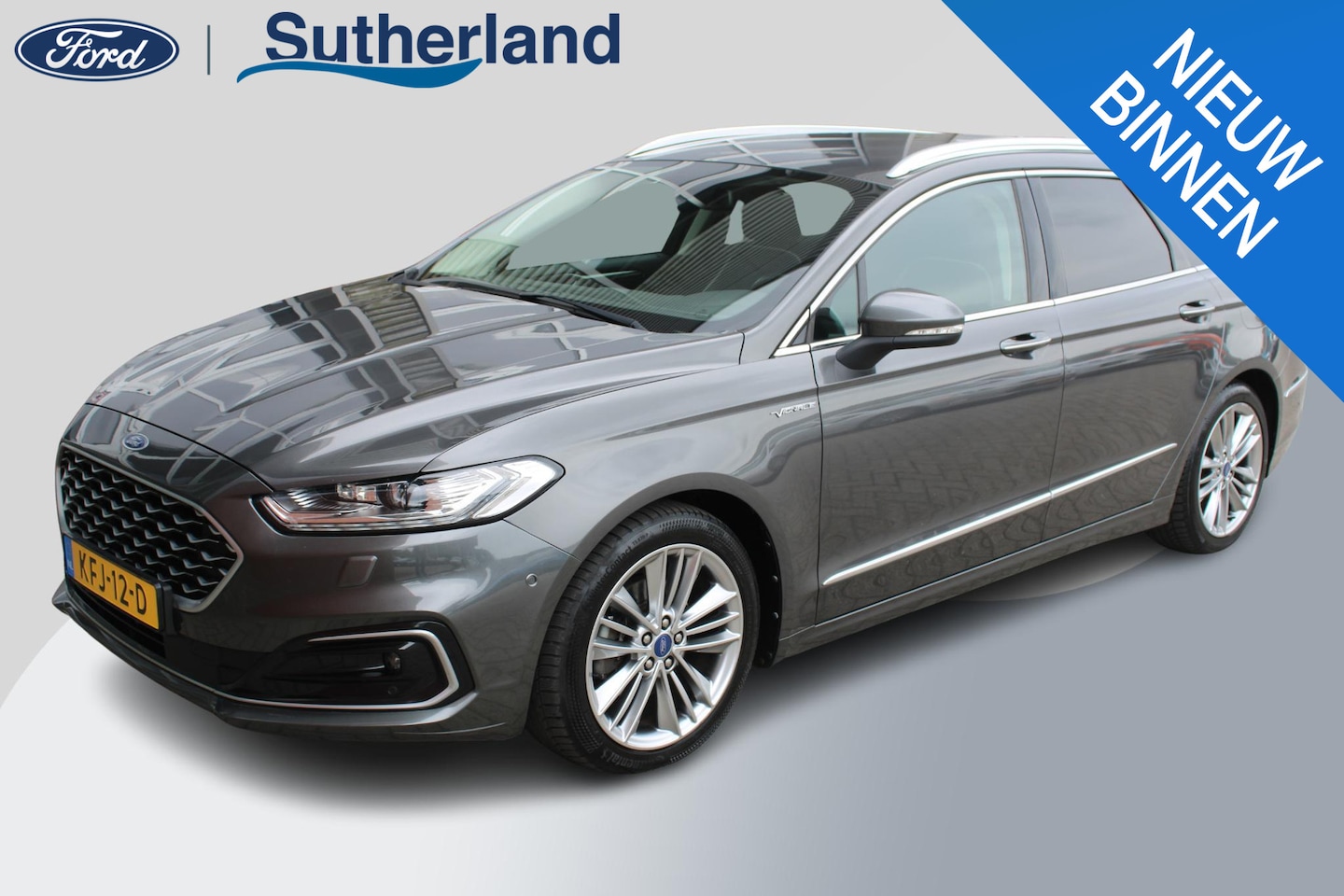 Ford Mondeo Wagon - 2.0 IVCT HEV Vignale | 104.700 KM | Lederen interieur | Trekhaak | Adaptieve Cruise Contro - AutoWereld.nl