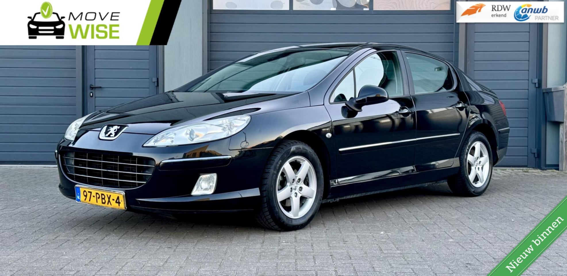 Peugeot 407 - 1.8 -125pk SR | 156.000 KM NAP | Trekhaak Afnb. | Cruise | DB Riem v.v. | 2e Eigenaar | - AutoWereld.nl