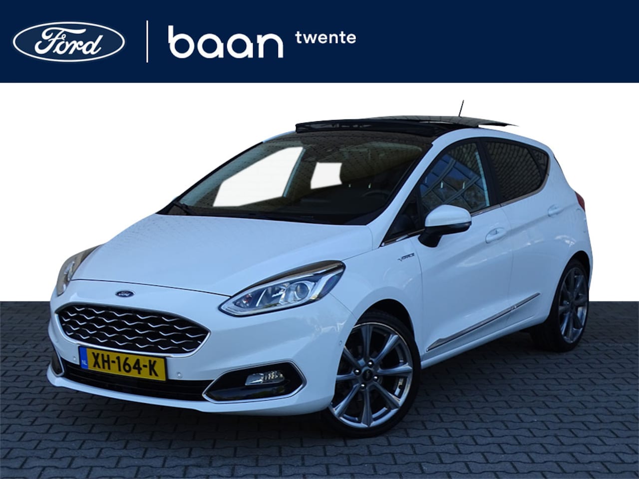 Ford Fiesta - 1.0 Turbo 125pk Vignale | Panoramadak | Winterpack | B&O | Keyless | Camera | Adaptieve Cr - AutoWereld.nl