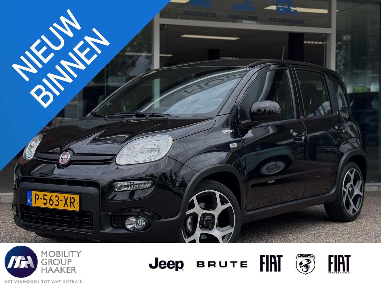 Fiat Panda - 1.0 Hybrid Sport | Airco | Bleutooth | - AutoWereld.nl