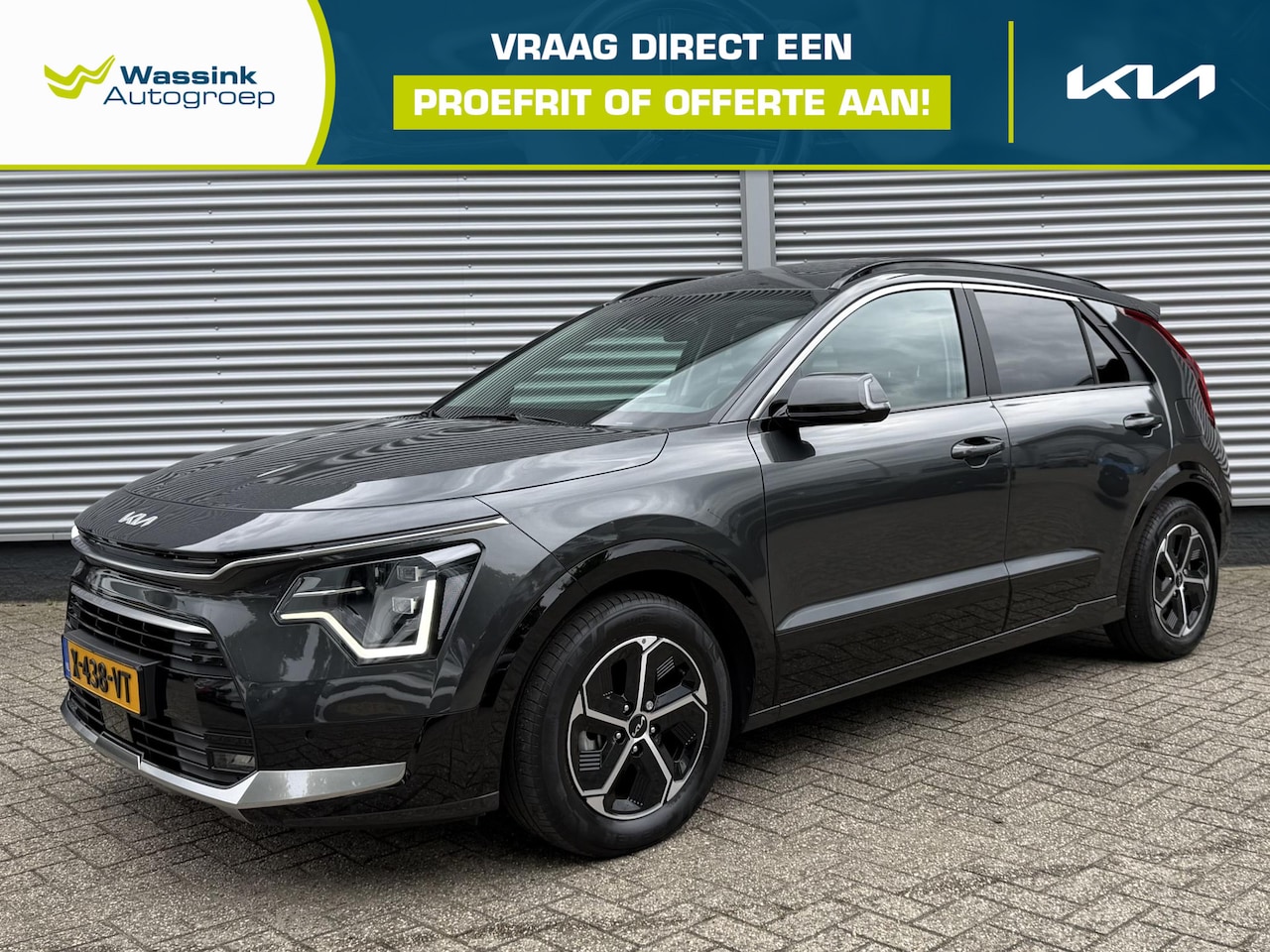 Kia Niro - 1.6 GDi Hybrid DynamicPlusLine | Schuif/Kanteldak | Stoel/Stuurwielverwarming | HUD | - AutoWereld.nl