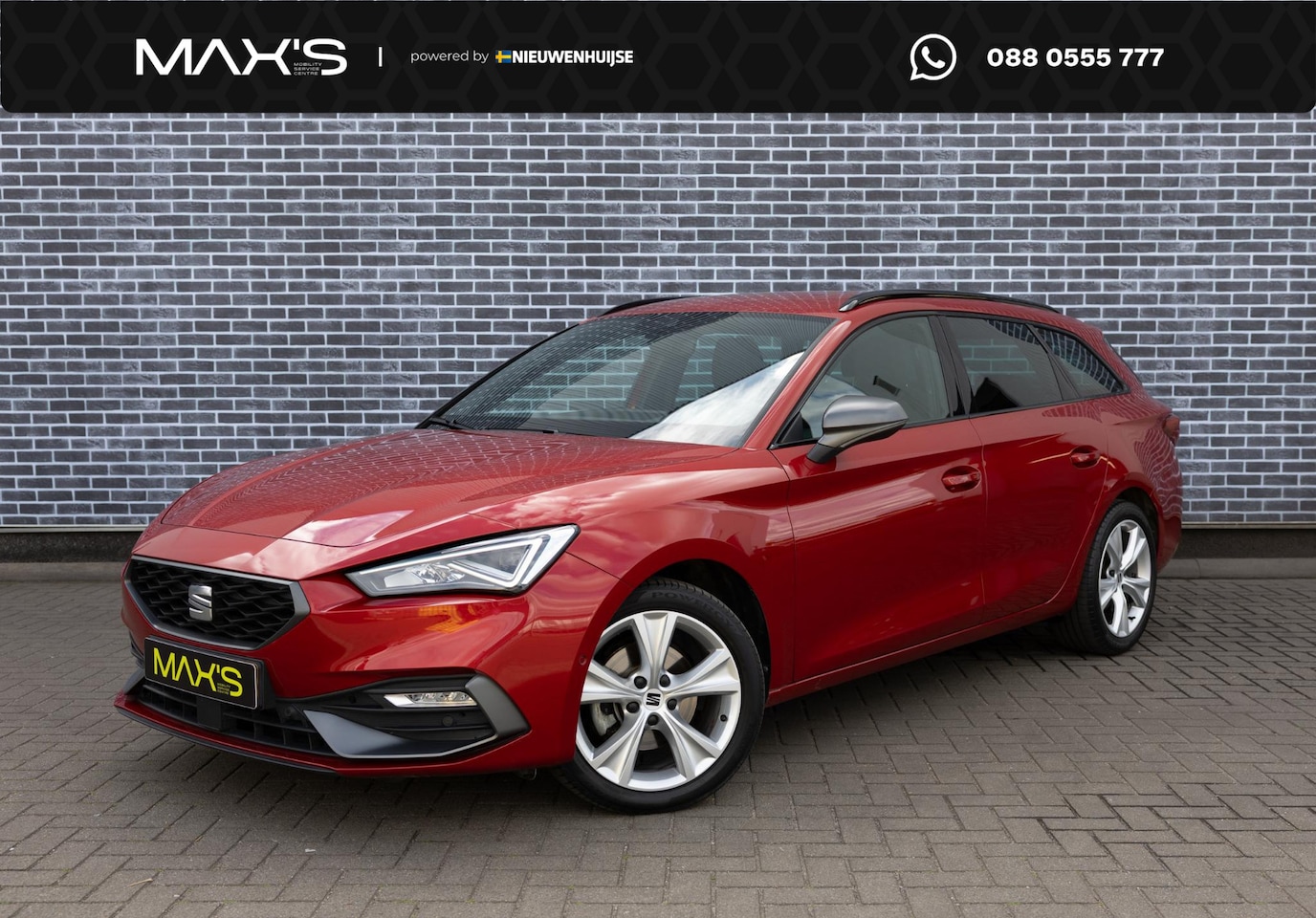 SEAT Leon Sportstourer - 1.5 TSI FR Launch Edition | Achteruitrijcamera | Parkeersensoren | Navigatie | Apple Carpl - AutoWereld.nl