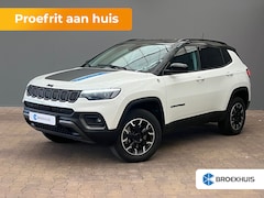 Jeep Compass - 4xe 240 Plug-in Hybrid Electric Trailhawk Lederen Bekleding | Elek. Stoelen met Geheugen |