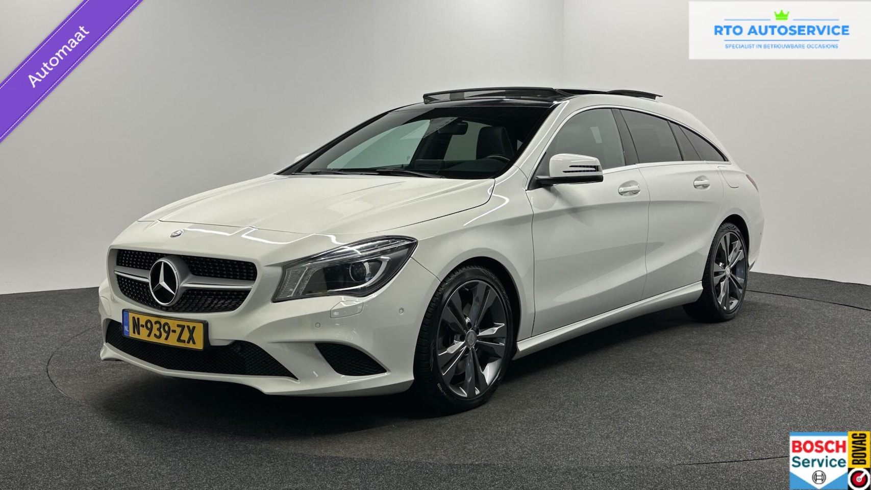Mercedes-Benz CLA-klasse Shooting Brake - 250 OrangeArt Edition TREKHAAK PANO CAMERA. - AutoWereld.nl