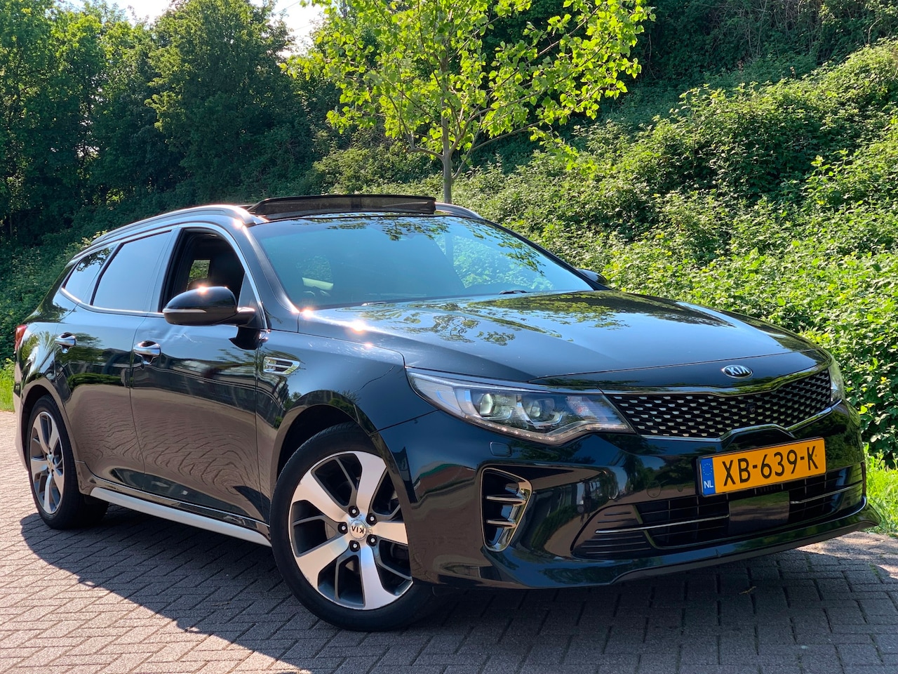 Kia Optima Sportswagon - 1.7 CRDi GT-Line 2019 PANO LEDER H&K 360CAM ! - AutoWereld.nl