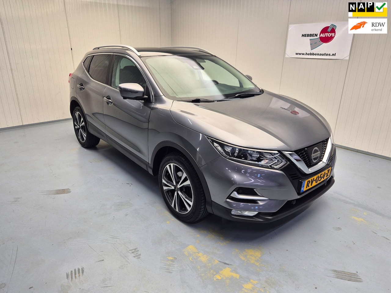 Nissan Qashqai - 1.2 N-Connecta Navi Camera Ecc Pano Dak Cruise Control Alu Velgen - AutoWereld.nl