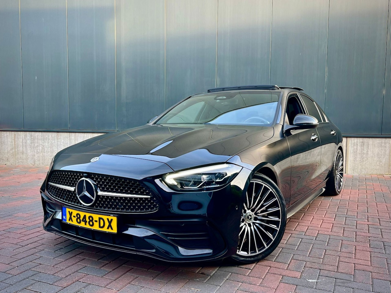 Mercedes-Benz C-klasse - 300 AMG Line * Pano * Cam * Memory Seat * Night-Pack * - AutoWereld.nl
