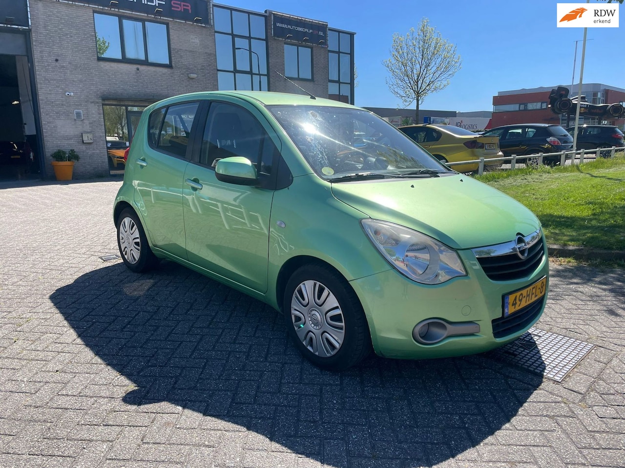 Opel Agila - 1.2 Enjoy 5 deurs Airco Grote beurt gehad Nieuwe banden Apk November - AutoWereld.nl