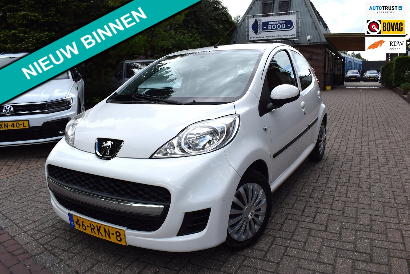 Peugeot 107 - 1.0-12V XS 5 DEURS/AIRCO/ELEKTRISCH PAKKET/NL-AUTO MET NAP/STUUR BEKRACHTIGING/TOEREN TELL - AutoWereld.nl