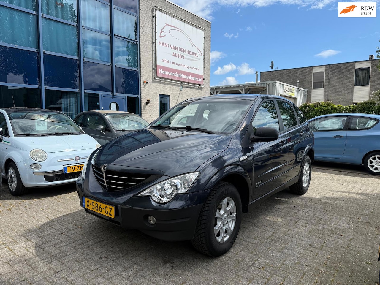 SsangYong Actyon - A 230 UNIEK KM, Trekhaak 2100KG TREKGEWICHT, Airco, APK 11/26 - AutoWereld.nl