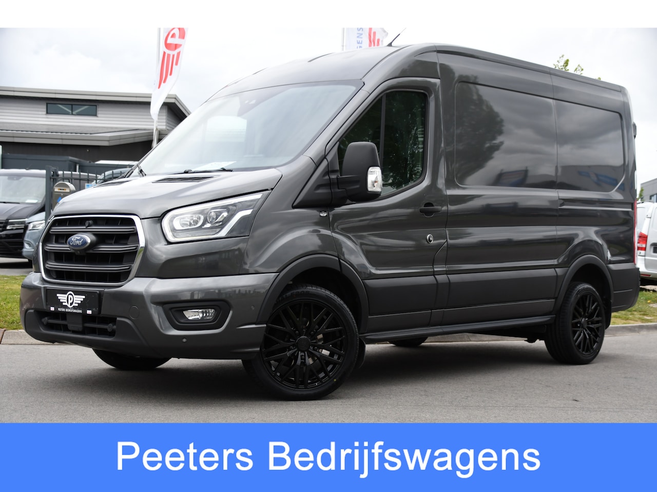 Ford Transit - 350 2.0 TDCI L2H2 Limited PB Edition MARGE! Adaptieve Cruise, Camera, Carplay, Xenon, Stoe - AutoWereld.nl