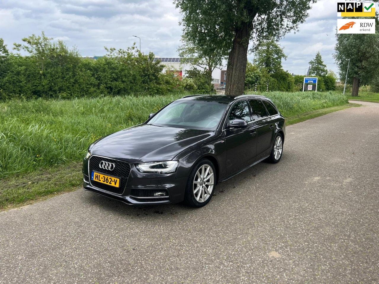 Audi A4 Avant - 1.8 TFSI S Edition Automaat Clima Cruise Navi Half Leder Pdc - AutoWereld.nl