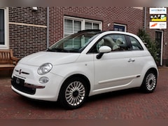 Fiat 500 C - | Poltrona Frau leder | Parkeersensoren | 15 inch lichtmetalen velgen | Chrome pakket | Bl