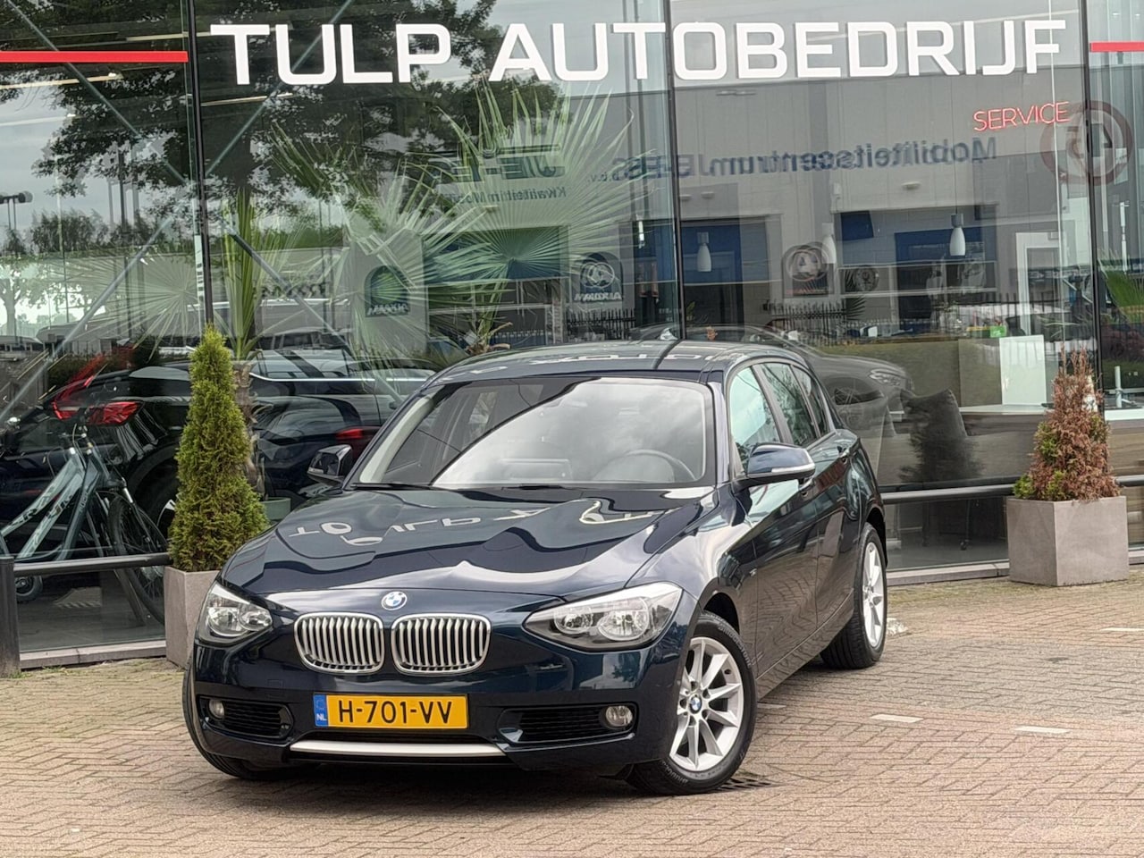 BMW 1-serie - 118i High Executive 5drs Luxe 2013 Leder/Stof - AutoWereld.nl
