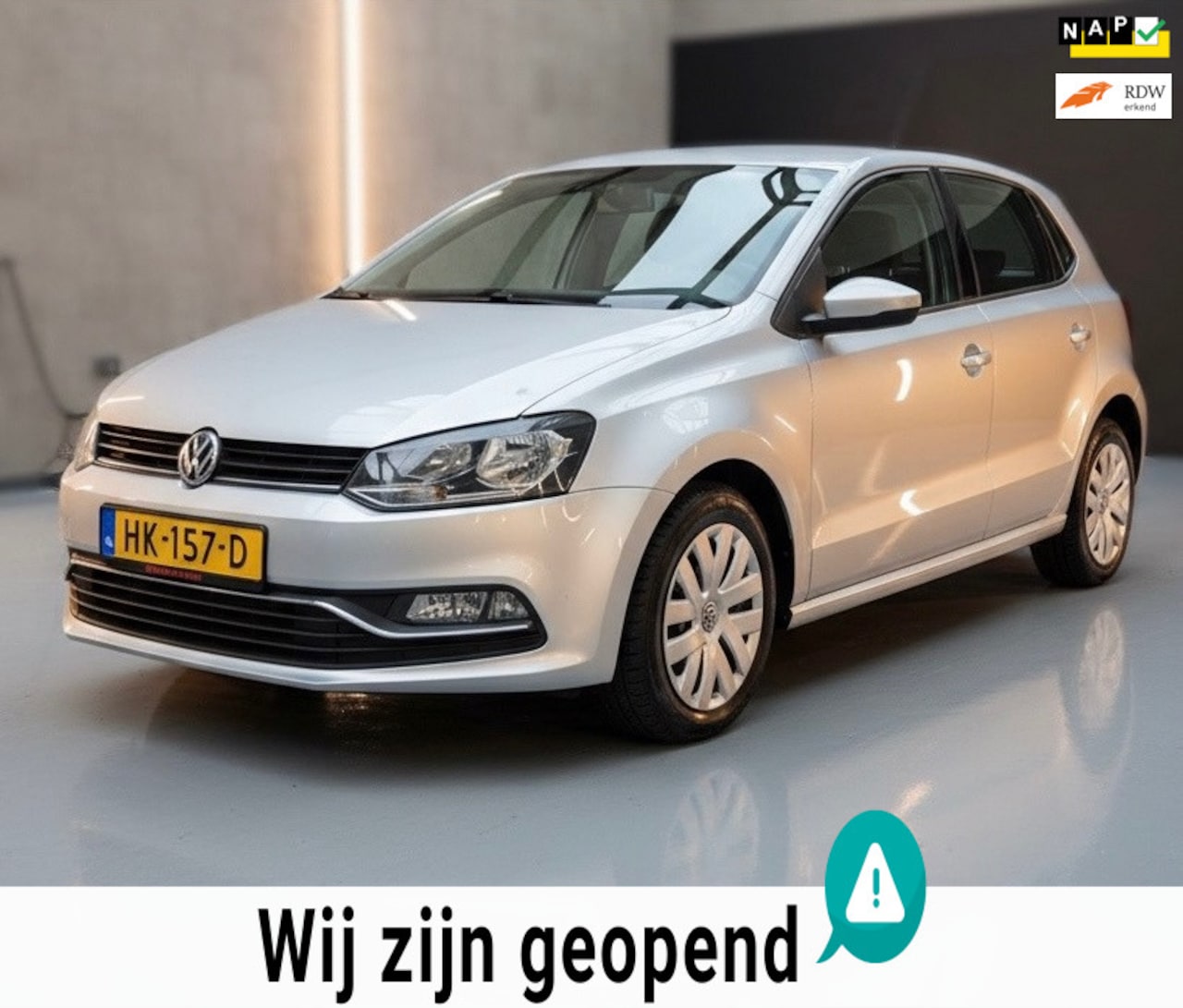 Volkswagen Polo - 1.2 TSI Comfortline-airco-elek ramen-nette auto - AutoWereld.nl