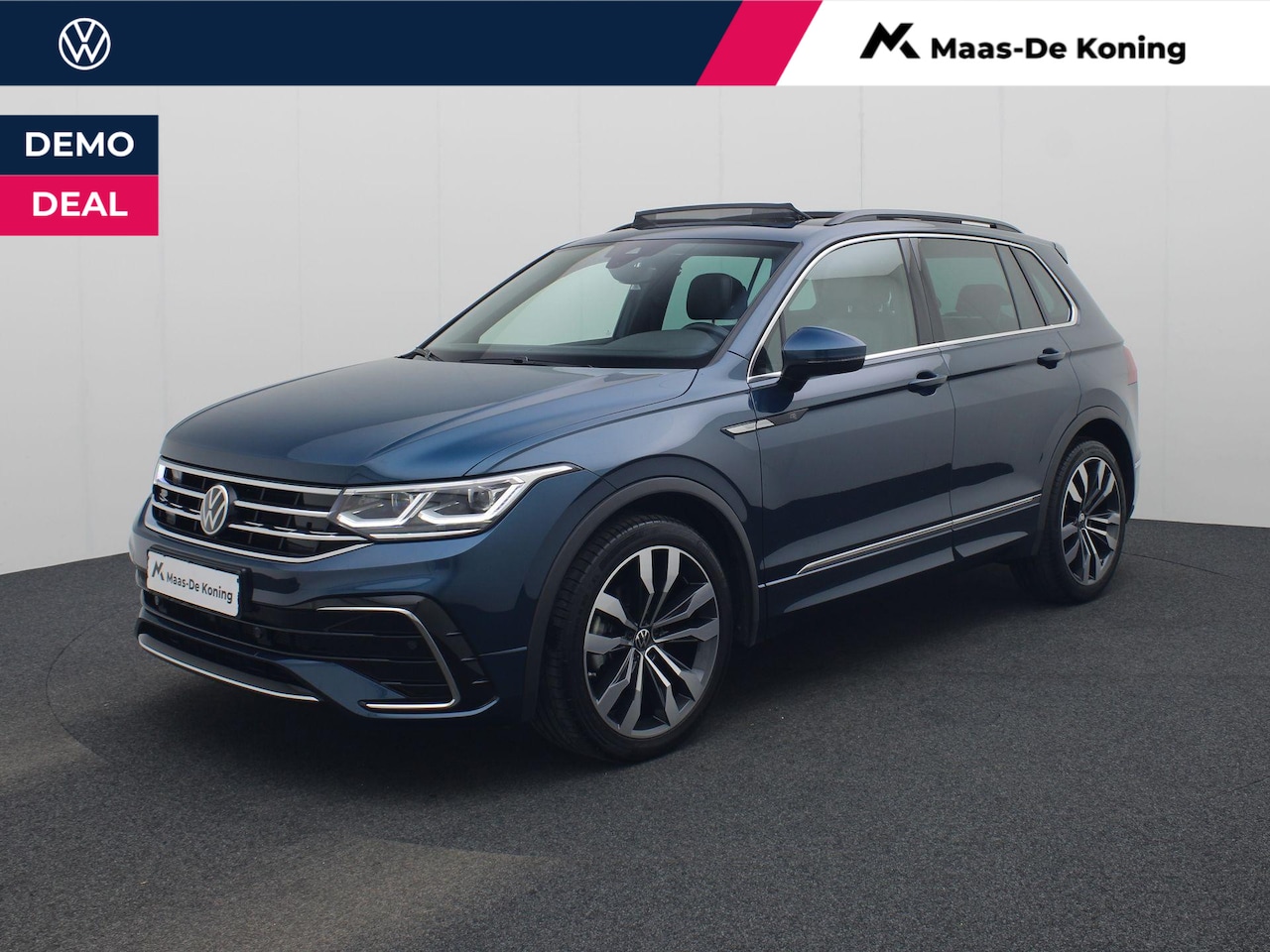 Volkswagen Tiguan - 1.5TSI/150PK R-Line DSG · Panoramadak · Apple/Android Car Play  · Camera · Stoel -& Stuurv - AutoWereld.nl