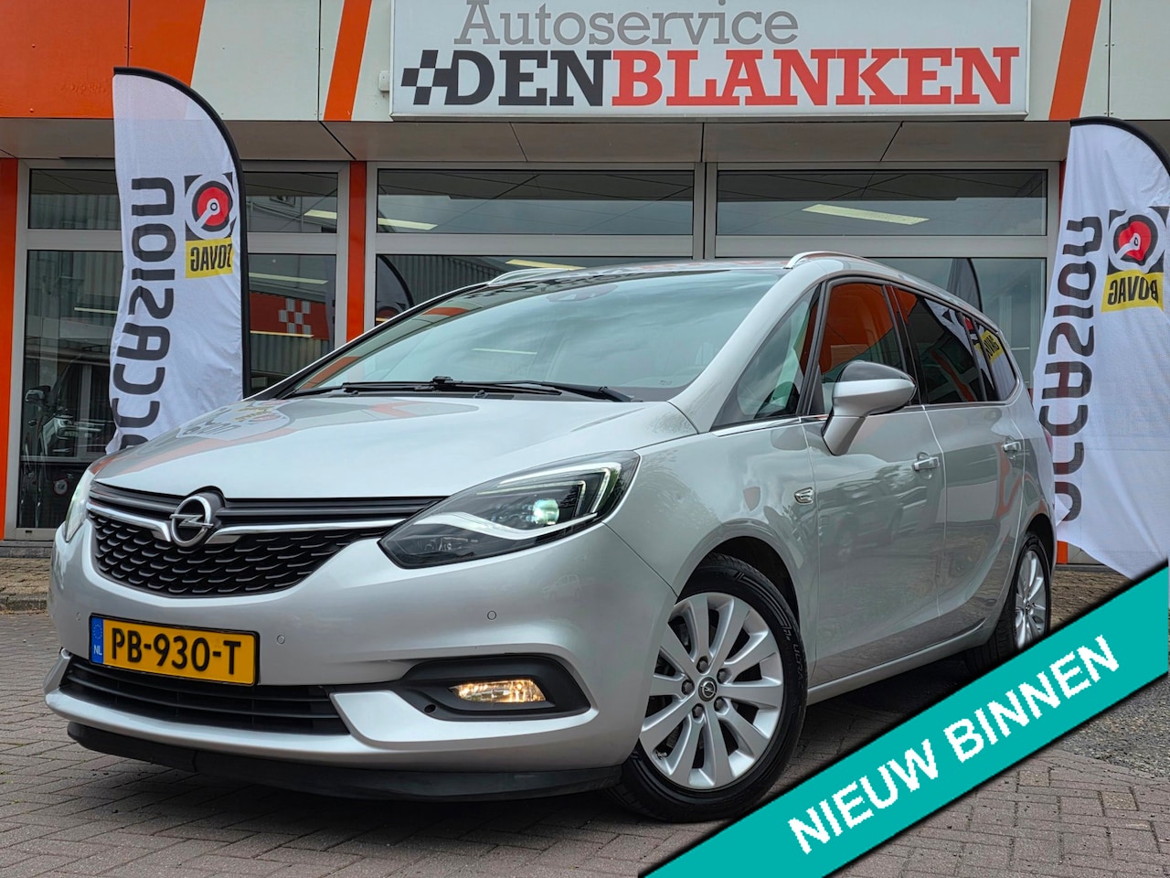 Opel Zafira - 1.6 Turbo Innovation 200pk BJ.2017 / Navi / Leder / AGR / LED / Clima / 17"Lmv / Trekhaak - AutoWereld.nl