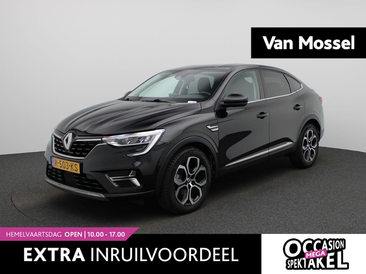 Renault Arkana - 1.6 E-Tech Hybrid 145 Intens | Automaat | LMV | Parkeer sensoren | Navigatie | Climate con - AutoWereld.nl