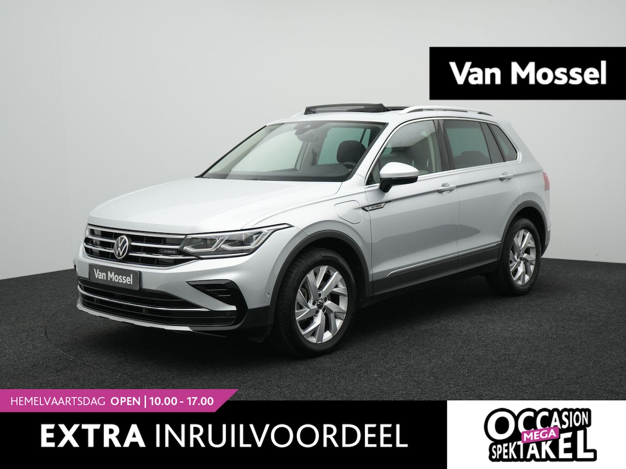 Volkswagen Tiguan - 1.4 TSI eHybrid Elegance AUTOMAAT | PANORAMADAK | NAVIGATIE | CAMERA | APPLE CARPLAY | ADA - AutoWereld.nl