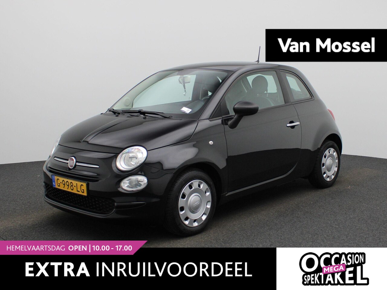 Fiat 500 - 0.9 TwinAir Turbo Young | AIRCO | DAB | CRUISE CONTROL | BT TELEFOON | - AutoWereld.nl