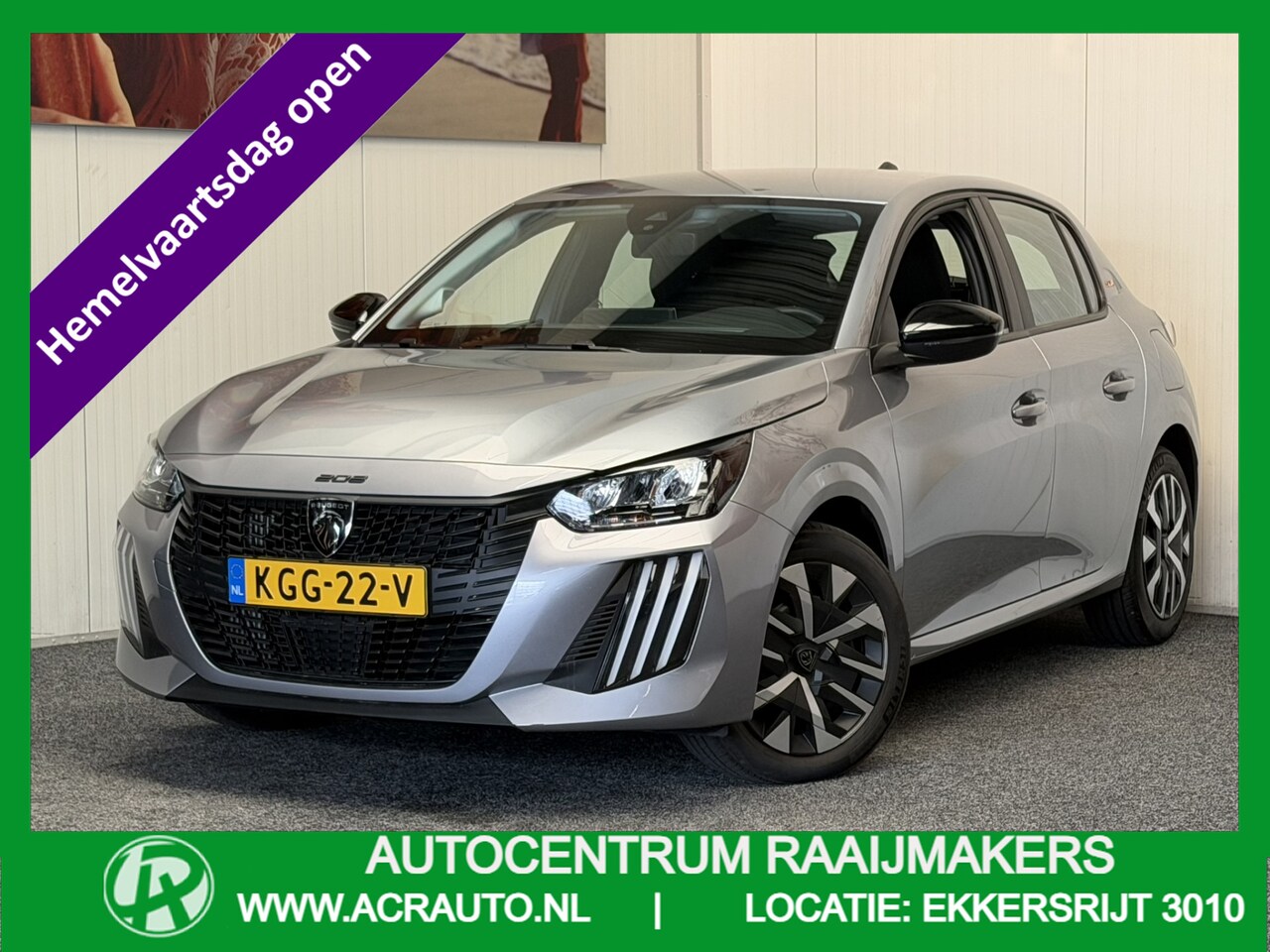 Peugeot 208 - 1.2 STYLE 100PK MODEL 2025 NAVIGATIE CRUISE CONTROL APPLE CARPLAY/ANDROID AIRCO  BLUETOOTH - AutoWereld.nl